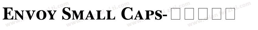 Envoy Small Caps字体转换